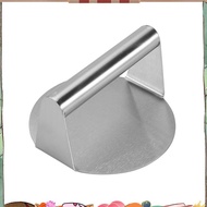 Stainless Steel Burger , 5.5 Inches, Round Burger Smasher, Non-Adhesive Bacon and Grill  for Steaks,