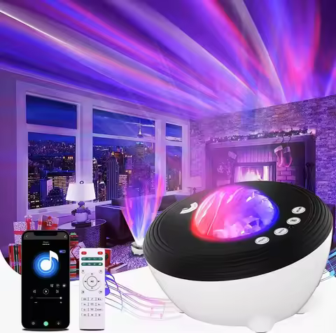 Aurora Northern Light Projector Night Light Aurora Lamp Projector With Remote Starry Sky Projector B
