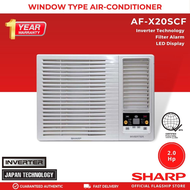 Sharp AF-X20SCF 2.0hp Window Type Aircon (Inverter)