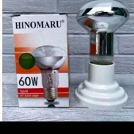 HINOMARU LAMPU SPOT LIGHT 60WATT LAMPU PEMANAS AYAM