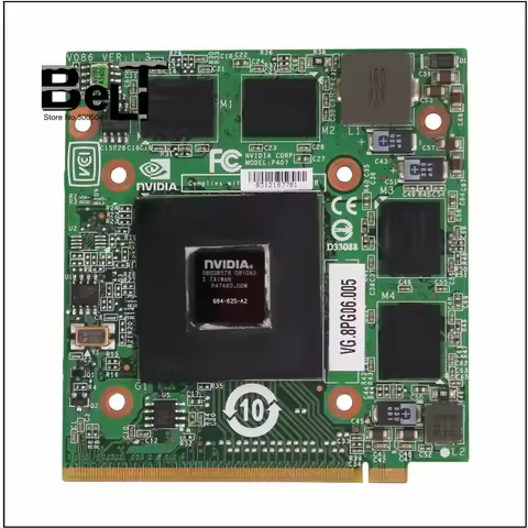 Laptop vga card 9500MGS 9500GT GS 512MB MXM II G84-625-A2 Video Card for Acer Aspire 6920 8920 4720 