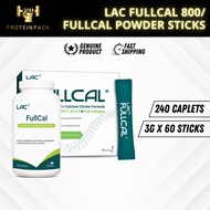 LAC Fullcal 800/Fullcal Powder Sticks – Bone & Teeth Support with Calcium and Vitamin D Supplement