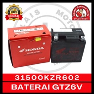 Original AHM GTZ6V KZR Vario 125, Scoopy ESP, CBR150R, Matic ISS 31500KZR602 Battery