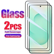 2Pcs Tempered Glass for Samsung Galaxy S22 S20 FE S10 Plus Screen Protector on Samsung A33 A55 A54 A