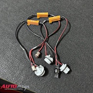 Load Resistor Extender 50W 8RJ 12Volt Socket to Socket Overcome Fast Flashing Turn Signal Lights Hyp