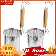 Noodle Strainer Basket Stainless Steel Mesh Spider Strainer for Pasta, Noodle, Dumpling Stainless St