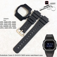 z74nfyx Suitable For Casio Watch G-SHOCK Series DW-5600/DW-5000/DW-5025/DW-5030/GB-5600B/GW-5000/GWX-5600/GWX-5000 Resin Transparent Strap Case Set Accessories