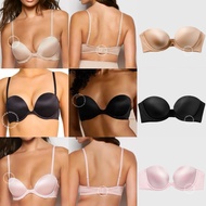 La Senza Original Strapless Bra Push Up Level 2 & Push Up Level 4 (RemovableTALI) Size 32A 32B 32C 3