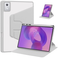 Coque For Lenovo Idea Tab Pro 12.7 Case tb373fu 360 Rotating Acrylic Stand Cover For Lenovo Idea Tab
