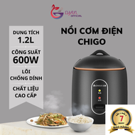 NỒI CƠM ĐIỆN CHIGO CHỐNG DÍNH NỒI CƠM ĐA NĂNG HẦM NẤU CƠM DUNG TÍCH 12