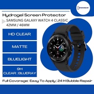 6PCS SAMSUNG Galaxy Watch 6 Classic 43MM 44MM 47MM Hydrogel Screen Protector HD Clear Matte