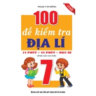 Book - 100 Geography Test Questions 7 - 15 Minutes - 45 Minutes - Semester