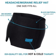 Migraine Ice Head Wrap Headache Relief Hat Cooling Migraine Cap Tension Headache Relief Cap Migraine