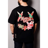 RICKY IS CLOWN CHIRSTMAS BLACK TEE