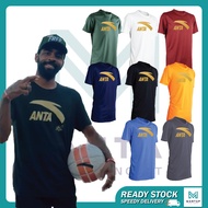 ANTA jersey / baju warm up training kit TSHIRT gym / jogging shirt / volleyball / basketball / hikin