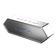 XDOBO Nirvana Gaming Portable Wireless Bluetooth Speaker Desktop Subwoofer (Silver)(LGYD)