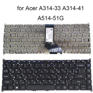 A314-41 Laptop Keyboards for Acer Aspire 3 A314-21 A314-33 A514-51G A514-51KG TMP40-51 SV4T-A84SB