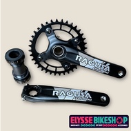 Ragusa MTB XM-800 XM-900 Single Speed narrowide hollowtech Crankset 36T