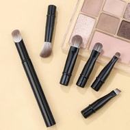 wei 6Pcs Mini Travel Makeup Brushes Set With Box Portable Cosmetic Powder Foundation Blush  Conceale