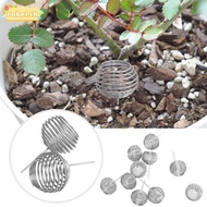 TOBE1 10pcs Gardening Fertilization Baskets, Fertilizer Tool With Spikes Bonsai Baskets, Durable Sta