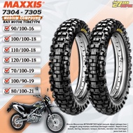 Ban Motor Non Tubeless Depan Belakang Trail Kros KLX Maxxis M7304 M7305 Ring 16 18 19 21 Tube Type
