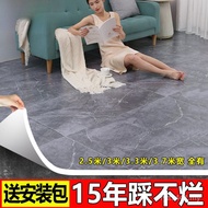 Large Area Mattress Floor Wide Carpet Sticker Cement Floor Directly Wholesale 3.7m Floor Leather Flo