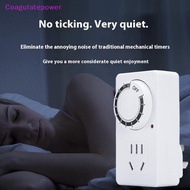 Coa 12/24 Hours Cyclic Timer Switch Kitchen Timer Outlet Loop Universal Timing Soet Mechanical Timer