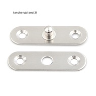 fanchengdianzi3l New 56mm L Hardware Stainless Steel 360 Degree Rotating Door Pivot Hinge Tone Rotar