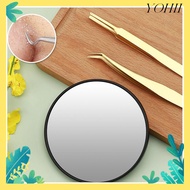 YOHII Makeup Mirror, 5x/10x/15x With Suction Cup Magnification Mirror, Round Blackhead Magnifying Mi