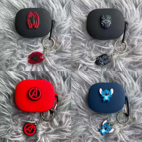 For SHOKZ OpenFit Pro T010 Cartoon Headphone Case Wireless Bluetooth Earphone Protective Case Protec