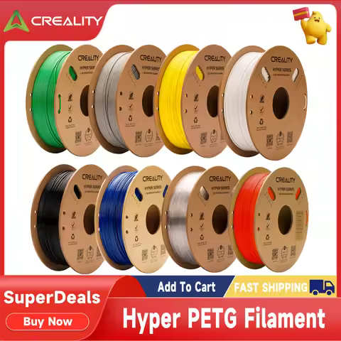 Creality Hyper PETG Filament 1.75mm High Speed 30-600mm/s 1kg/Spool Hyper PETG Filament Accuracy ± 0