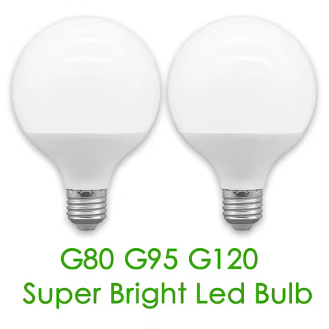 1-5pcs G80 G95 G120 7W-18W G45 LED Bulb Lamps E27 BASE Light Bulb AC 85V 265V Lampada Living Room Ho