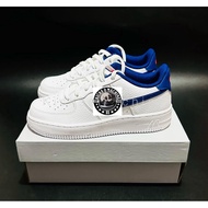 AF 1 WHITE BLUE SWOOSH
