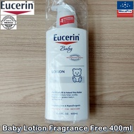 Eucerin® Baby Lotion Fragrance Free 400ml ยูเซอริน โลชั่นบำรุงผิว สำหรับเด็กและทารก
