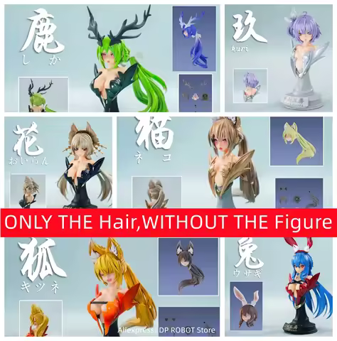 Replace Hair Parts Upgrade Kit For1/12 Kotobukiya E-MODEL NUKE MATRIX Megami Device BUSTERDOLL Mobil