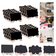 Mini Timbered Whiteboard Message Chalkboard / Message Board Table Place Card Signs/ Craft Message Bo