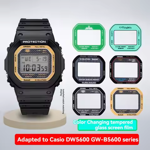 Screen Protector For Casio Small Squar DW5600 Tempered Film 3229 DW-5600 GW-B5600 DW-5635 gw-m5610 W