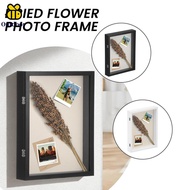 Magnetic Shadow Box Frame Front Open Photo 3D Itme Display Case with Pin Tabletop or Wall Mount for 