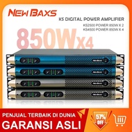 NEW BAXS [COD] Power Amplifier KS2500/KS4500 2/4 channel 850W high power murni post-stage digital po