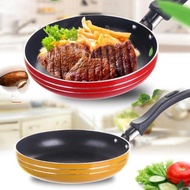 FOLIRON Fried Eggs Non-stick Round Cookware Skillet Frying Pan Saucepan Griddle Pan