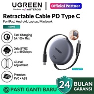 Ugreen USB C to USB C Cable 100W Retractable Fast Charging Cable 65905