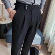 Gurkha Men's Formal Work Pants Slim Fit Korean Style Men's Pants