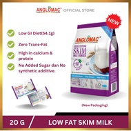 Anglomac Low Fat Skim Milk Sachet 20G (20 Sachets)