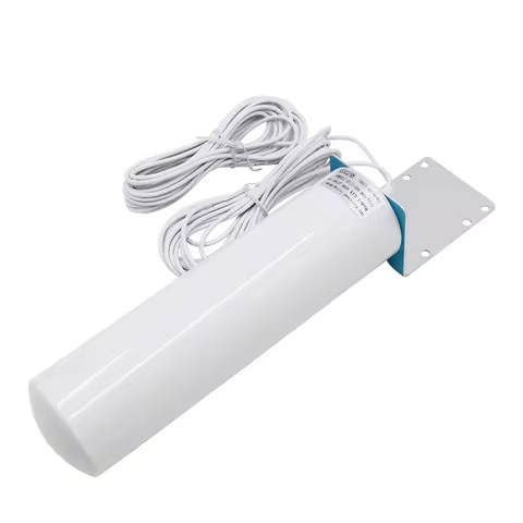 High Gain 10 12 15 dBi 2G 3G 4G LTE Omni Antenna Waterpoof SMA TS9 5m Cable 698 2700 3800 6000 MHz I