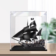 Transparent Acrylic Display Box For LEGO 4184 Pirates of the Caribbean Black Pearl Storage Case Dust