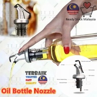 Oil Bottle Sprayer Sauce Boats Drip Wine Pourers Liquor Dispenser Leak-proof Nozzle Kitchen Supplies [Ready Stock]