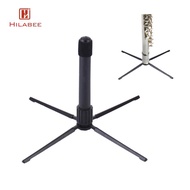 [UsusexaMY] Foldable Flute Clarinet Stand Black for Flute Clarinet Parts Accessories