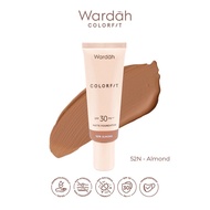 Wardah Colorfit Matte Foundation SPF30 52N Almond  (25ml)