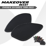 Motorcycle Tank Pad Protector Sticker Decal Gas Knee Grip Tank Traction Pad Fit for SUZUKI SV650 SV6