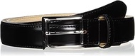 MKB0180119 Men's Cordovan Belt, Made in Japan, Black, Japan, Fits Up to 37.4 inches (95 cm) Waist (F
